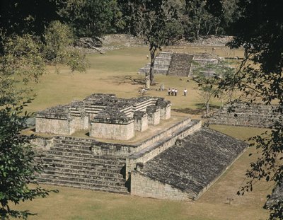 The Great Square, Mayan Ruins, Classic Period, c.300-900 AD by Unbekannt Unbekannt